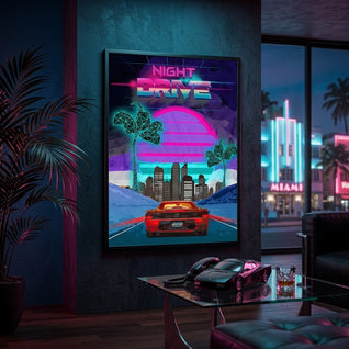 Plakat Vice City – Retro Lata 80